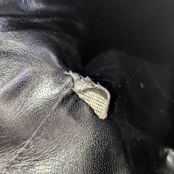 Enzo Angiolini Black Leather Tall Moto Boots With Buckle, Size 7 - Picture 11 of 11